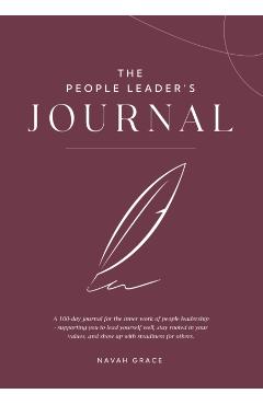 The People Leader’s journal - Navah Grace