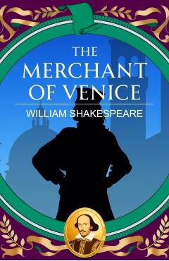 Coperta cărții 'The Merchant of Venice - William Shakespeare'