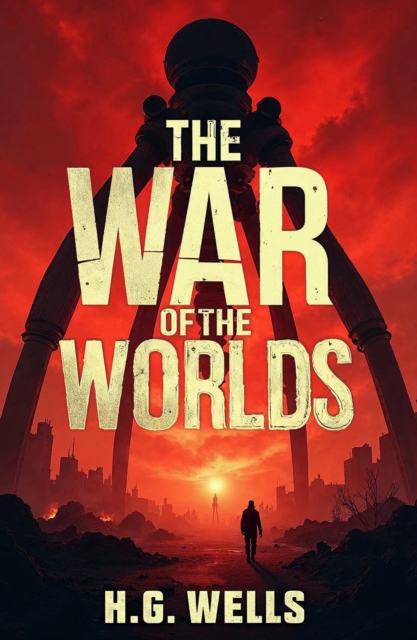 Coperta cărții 'The War of the Worlds - H.g. Wells'