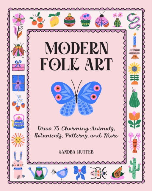 Coperta cărții 'Modern Folk Art - Sandra Hutter'