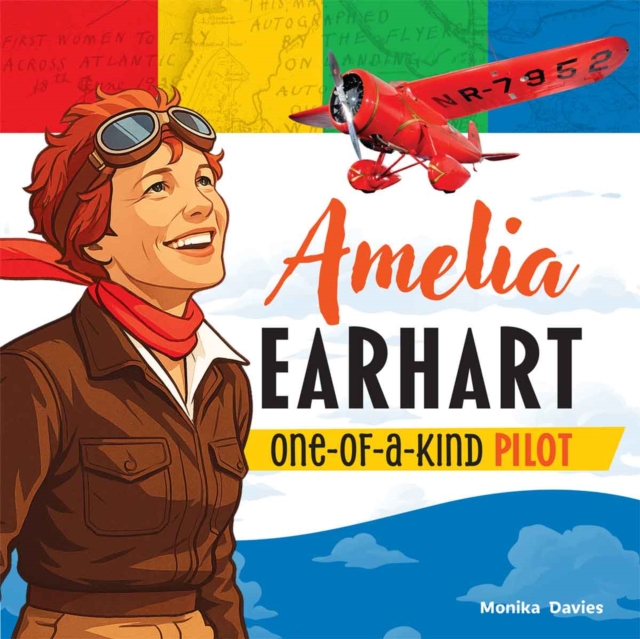 Coperta cărții 'Amelia Earhart - Monika Davies'