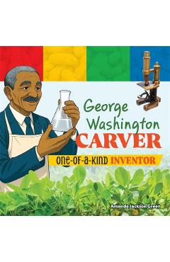 Coperta cărții 'George Washington Carver - Amanda Jackson Green'