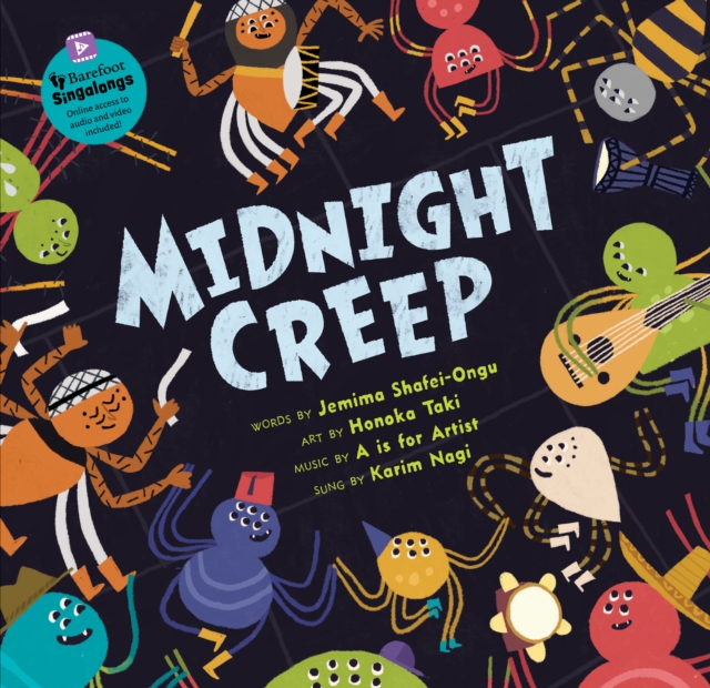 Coperta cărții 'Midnight Creep - Jemima Shafei-ongu'