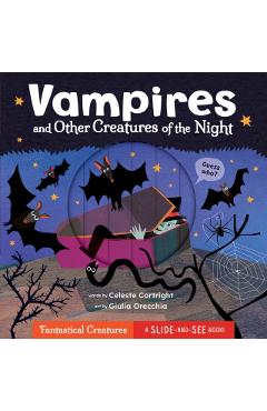 Coperta cărții 'Vampires and Other Creatures of the Night - Celeste Cortright'