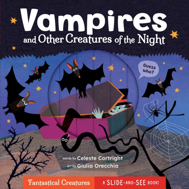 Coperta cărții 'Vampires and Other Creatures of the Night - Celeste Cortright'