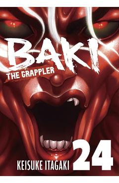 Coperta cărții 'Baki the Grappler (Perfect Edition) Vol. 24 - Keisuke Itagaki'