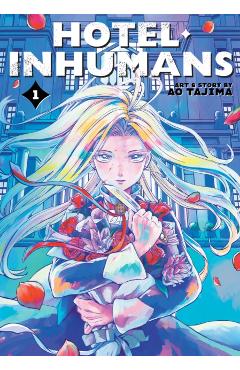 Coperta cărții 'Hotel Inhumans Vol. 1 - Ao Tajima'