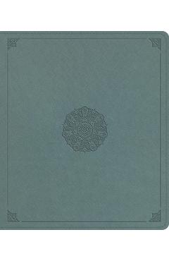 Coperta cărții 'ESV Journaling Bible (Trutone, Paris Sky, Emblem Design) -'