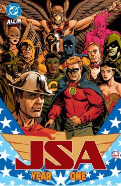 Coperta cărții 'Jsa Vol. 3: Year One - Jeff Lemire'