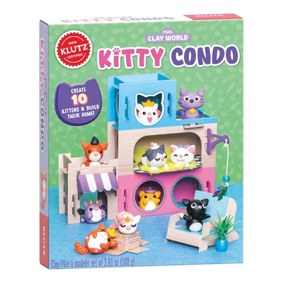 Coperta cărții 'Mini Clay World Kitty Condo -'