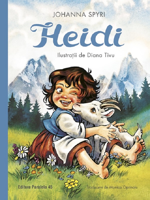 Coperta cărții 'Heidi - Johanna Spyri'