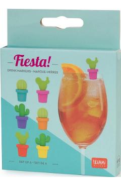 Imaginea produsului 'Set 6 markere pahar: Fiesta'