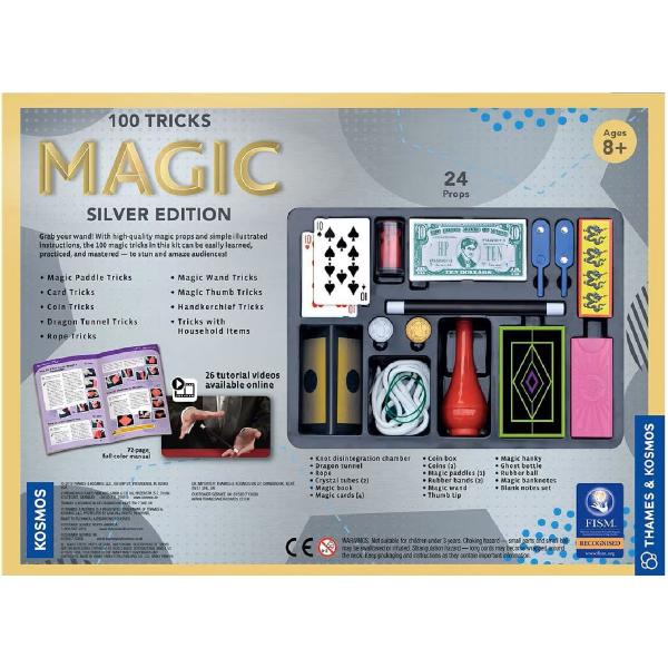 Colectie de magie cu 100 de trucuri. Silver Edition