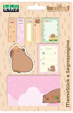 Imaginea produsului 'Set memostick. Capybara fundal roz'