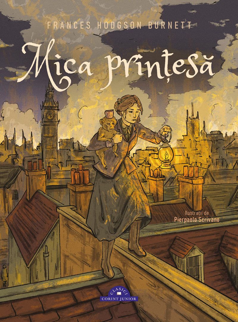 Coperta cărții 'Mica prințesă - Frances Hodgson Burnett'