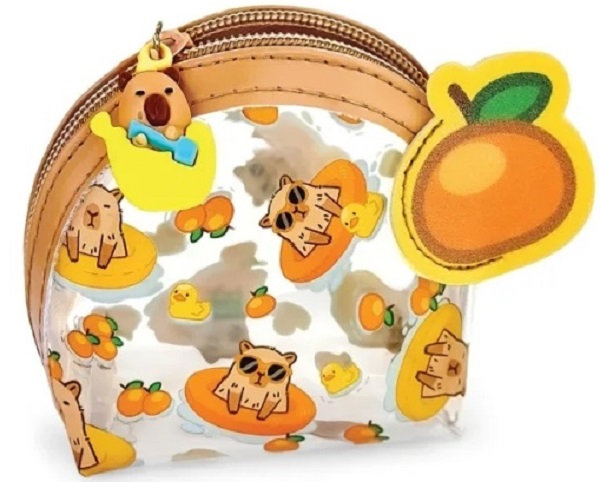 Imaginea produsului 'Mini portofel BeCappy. Capibara bej'
