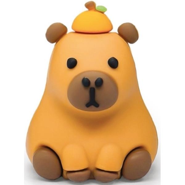 Radiera. Capybara cu portocala
