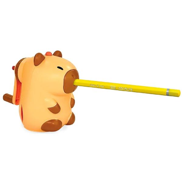 Ascutitoare cu manivela. Capybara portocaliu