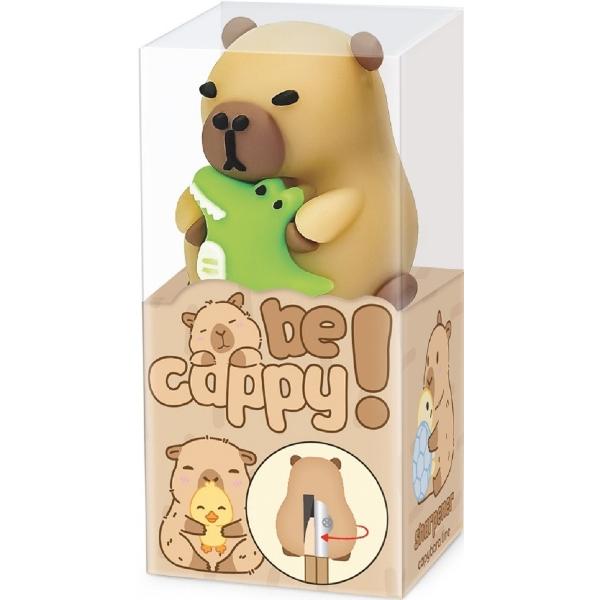 Ascutitoare: Capybara cu crocodil