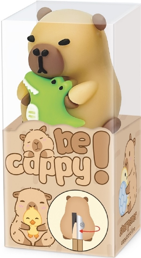 Imaginea produsului 'Ascuțitoare: Capybara cu crocodil'