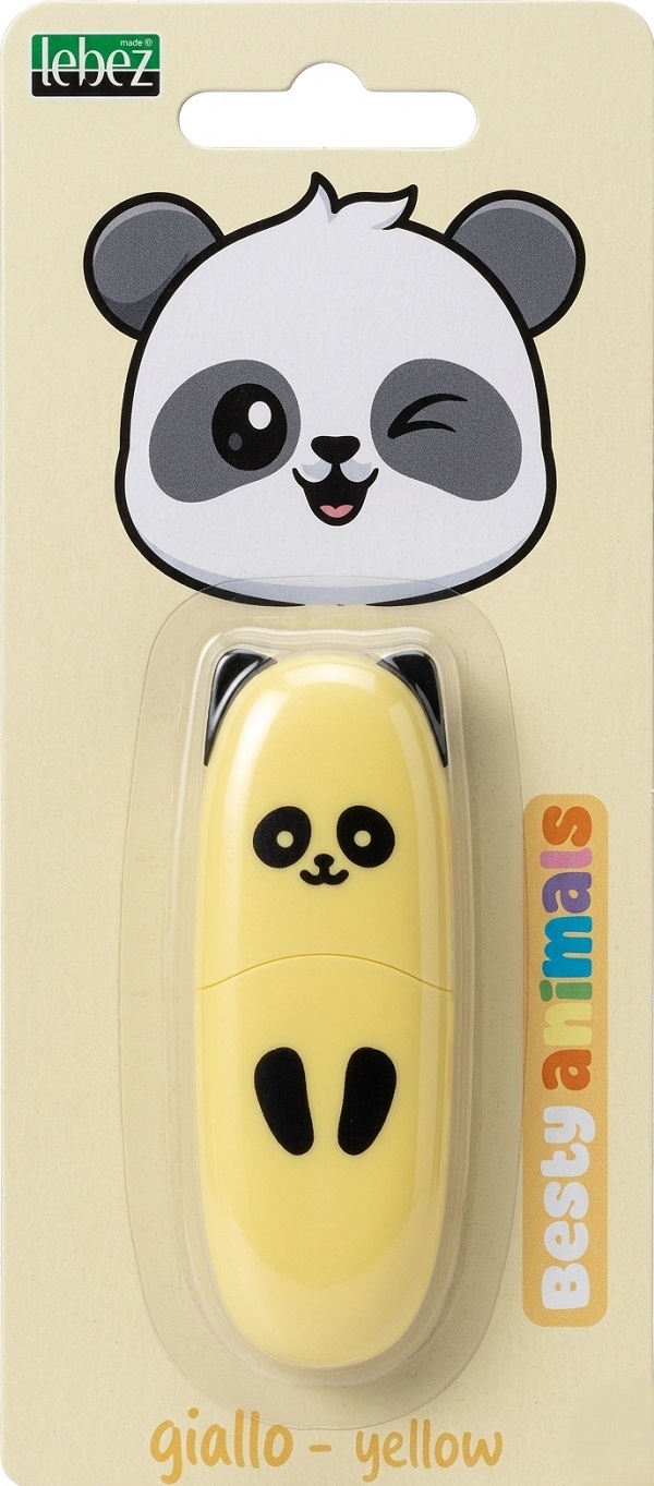 Imaginea produsului 'Marker evidențiator Besty Animals. Galben. Panda'