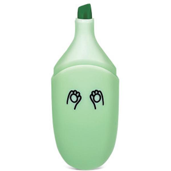 Marker evidentiator Besty Animals. Verde. Pisica