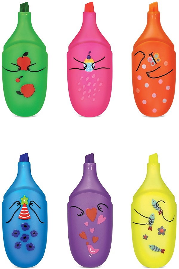 Imaginea produsului 'Set 6 markere evidențiator: Besty Cats'