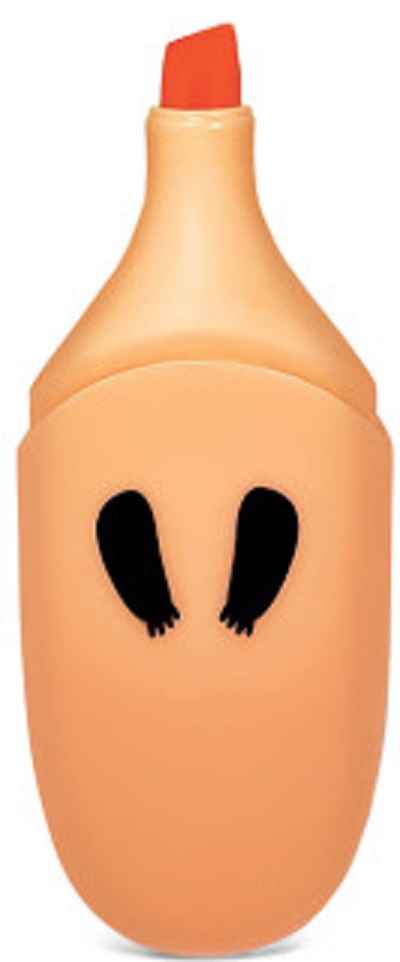 Imaginea produsului 'Marker evidențiator Besty Animals. Portocaliu. Ursuleț'