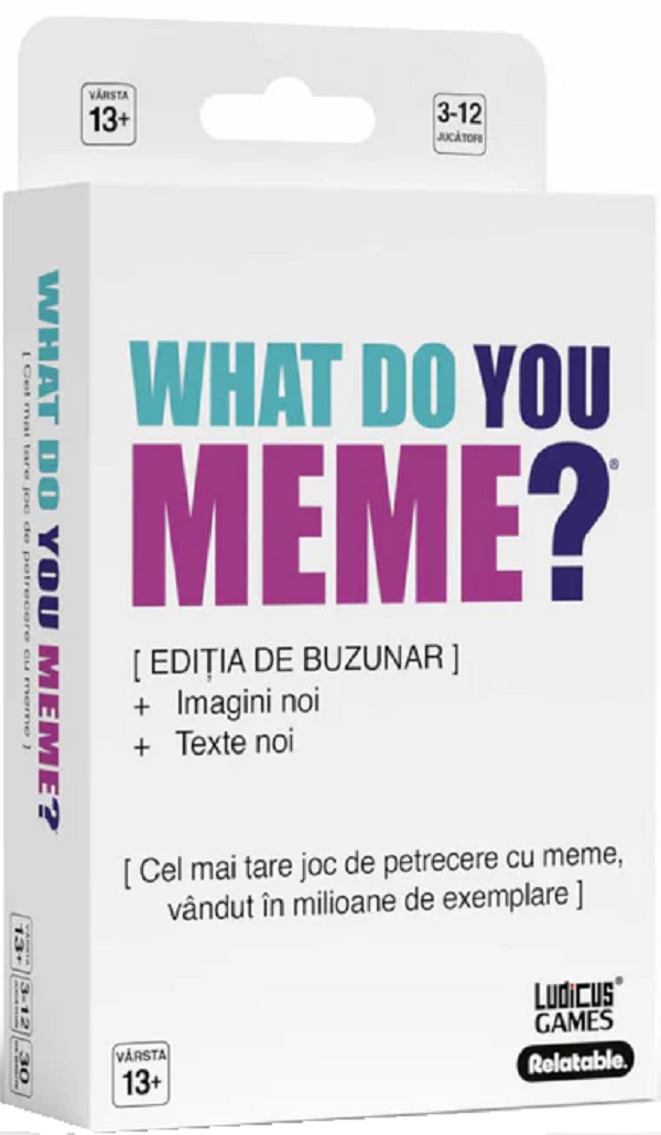 Imaginea produsului 'Joc de petrecere: What do you meme? Ediție de buzunar'