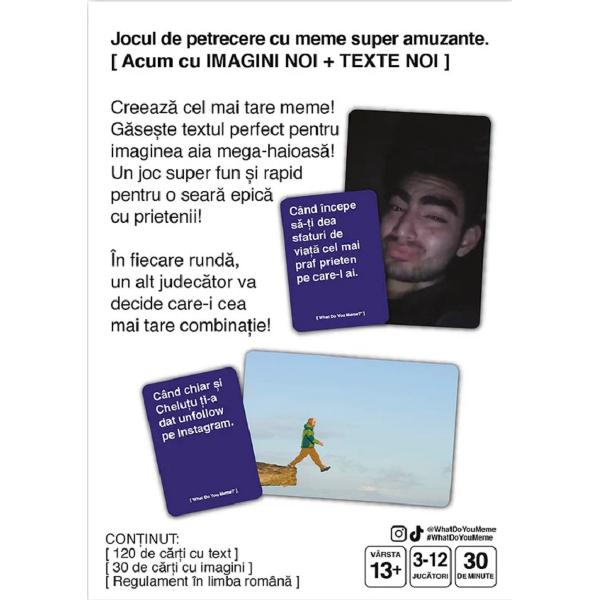 Joc de petrecere: What do you meme? Editie de buzunar
