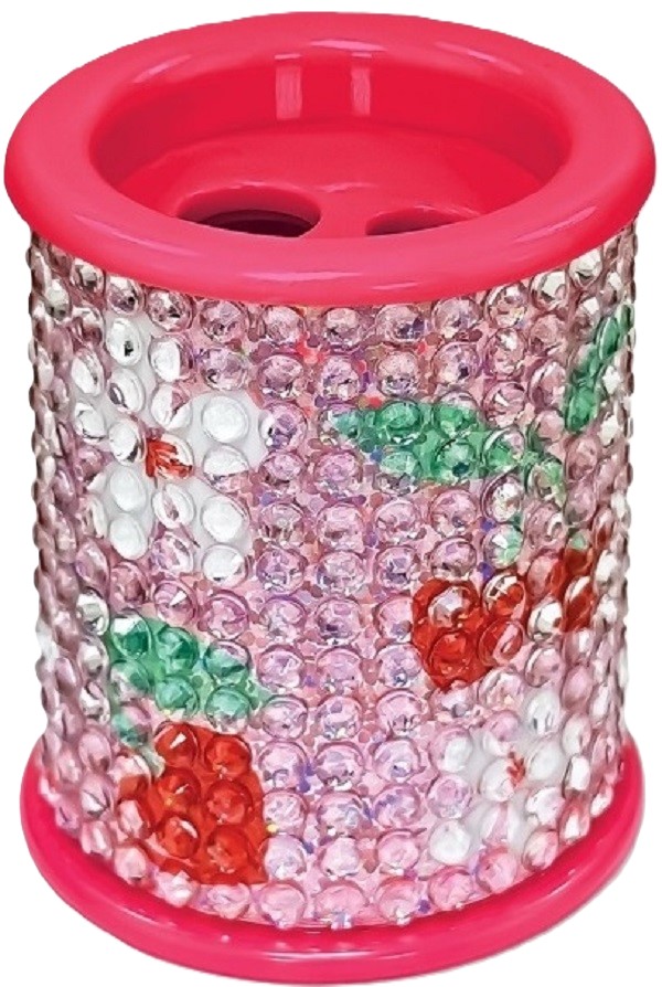 Imaginea produsului 'Ascuțitoare cu 2 găuri și container: Cireșe'