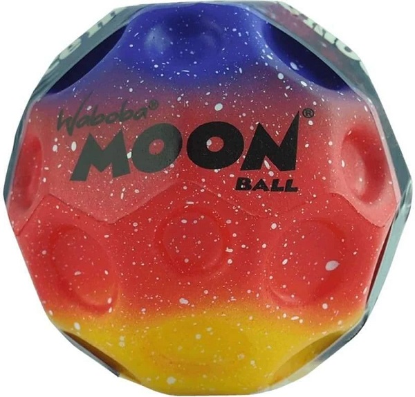 Imaginea produsului 'Mingea hiperelastică: Waboba Moon Ball. Mov-roșu-galben'