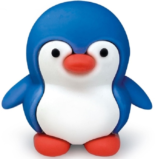 Imaginea produsului 'Radieră. Pinguin albastru'