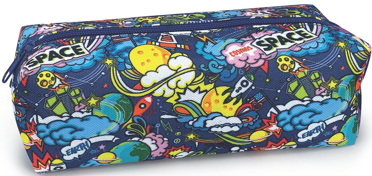 Imaginea produsului 'Penar rectangular: Fantasy mix. Spațiu'