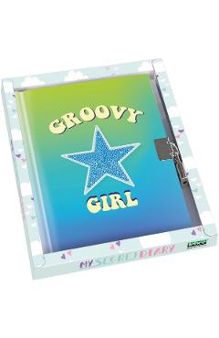 Imaginea produsului 'Jurnal secret cu lacăt. Girls power. Groovy Girl'