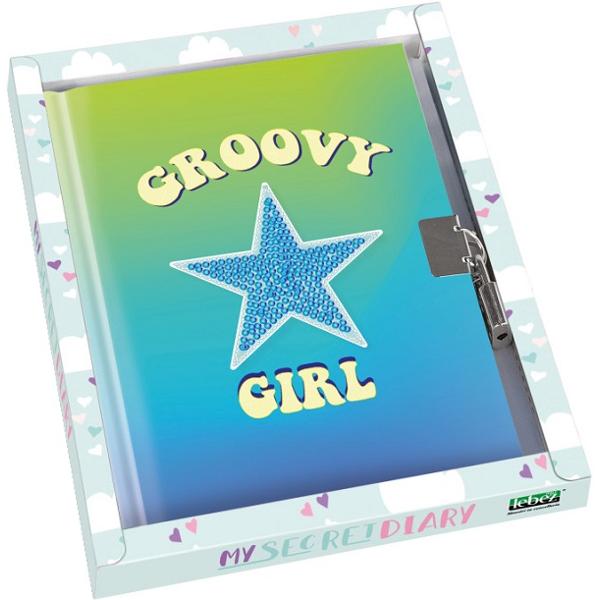 Jurnal secret cu lacat. Girls power. Groovy Girl