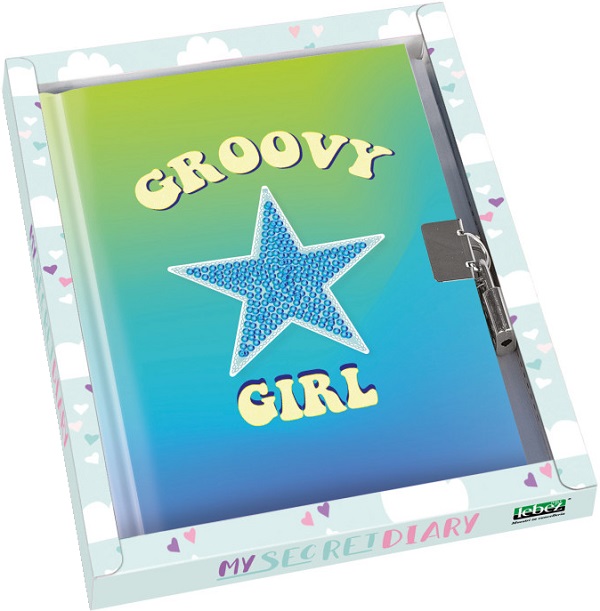 Imaginea produsului 'Jurnal secret cu lacăt. Girls power. Groovy Girl'