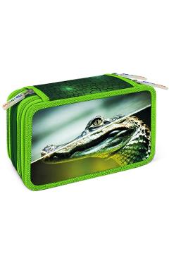 Imaginea produsului 'Penar echipat: Crocodil'