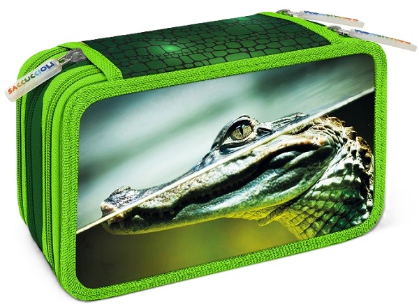 Imaginea produsului 'Penar echipat: Crocodil'