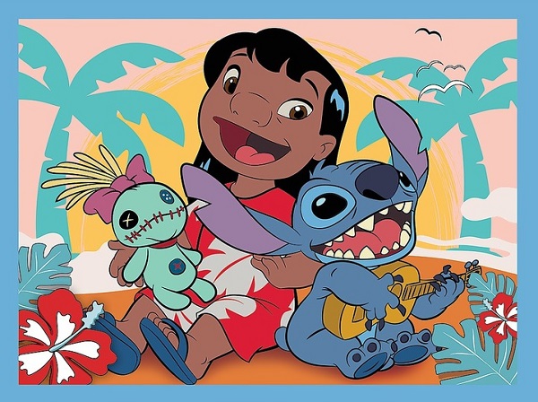 Imaginea produsului 'Puzzle 2 in 1 + Memos. Disney Stitch'
