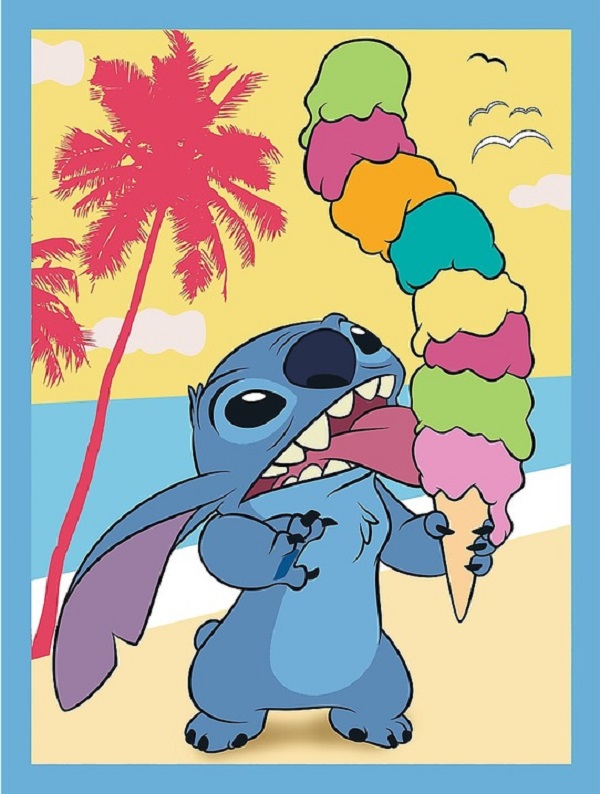 Imaginea produsului 'Puzzle 2 in 1 + Memos. Disney Stitch'
