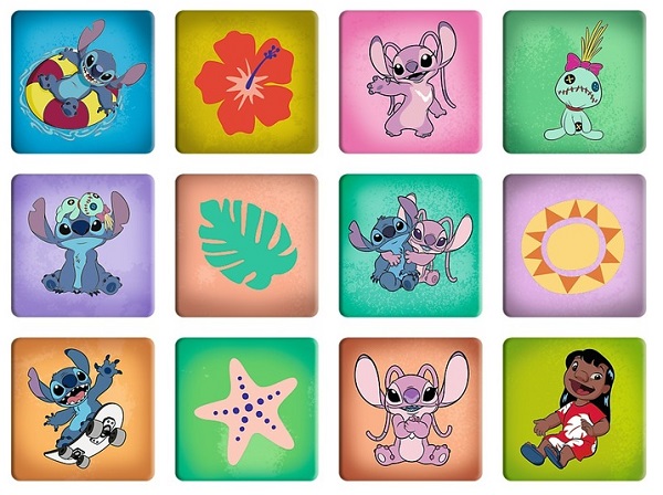 Imaginea produsului 'Puzzle 2 in 1 + Memos. Disney Stitch'