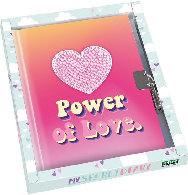 Imaginea produsului 'Jurnal secret cu lacăt. Girls power. Power of Love'