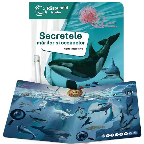 Carte interactiva: Raspundel Istetel. Secretele marilor si oceanelor