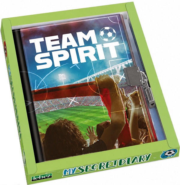 Imaginea produsului 'Jurnal secret cu lacăt: Football Time. Team spirit'