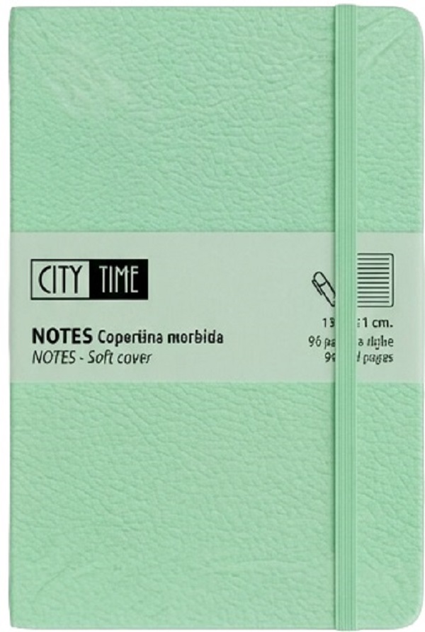 Imaginea produsului 'Agendă verde pastel nedatată'