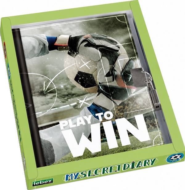 Imaginea produsului 'Jurnal secret cu lacăt: Football Time. Play to Win'