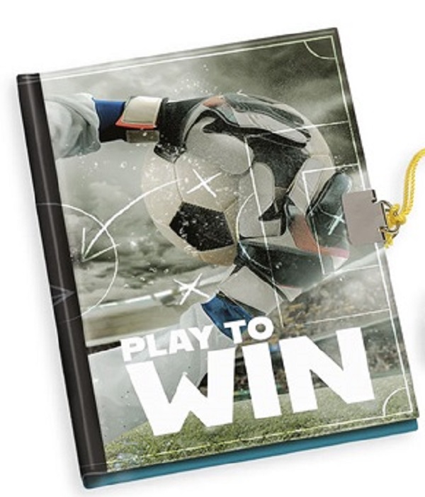 Imaginea produsului 'Jurnal secret cu lacăt: Football Time. Play to Win'
