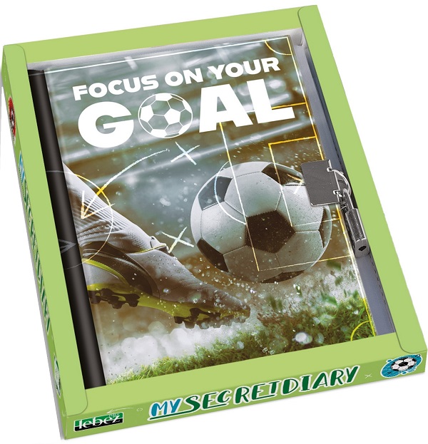 Imaginea produsului 'Jurnal secret cu lacăt: Football Time. Focus on your goal'