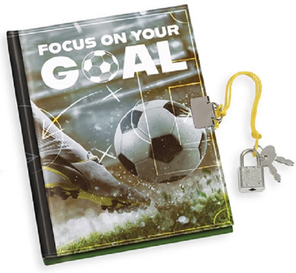 Imaginea produsului 'Jurnal secret cu lacăt: Football Time. Focus on your goal'